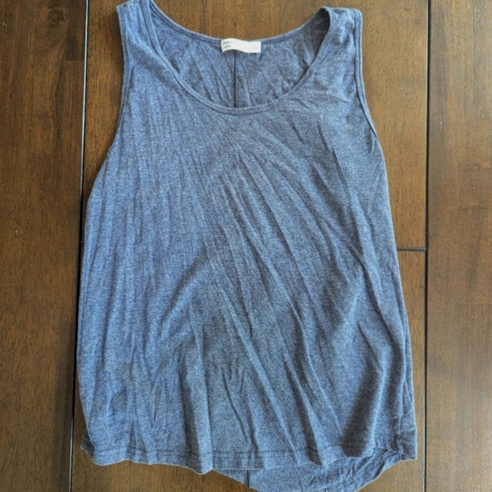 Hanes Heather Blue Women's Tank Top